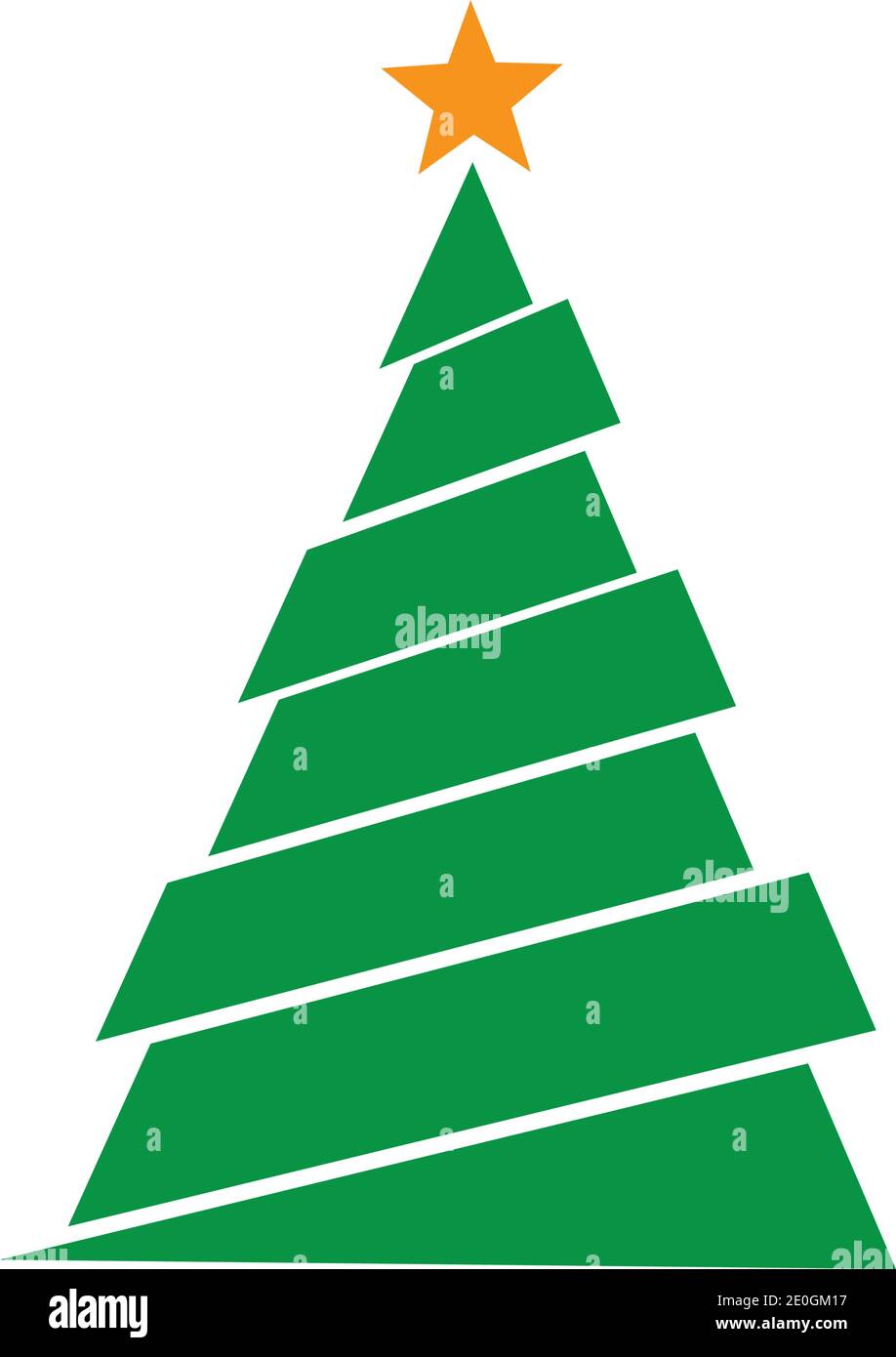 Christmas tree Vector Illustration Stock Vector Image & Art - Alamy
