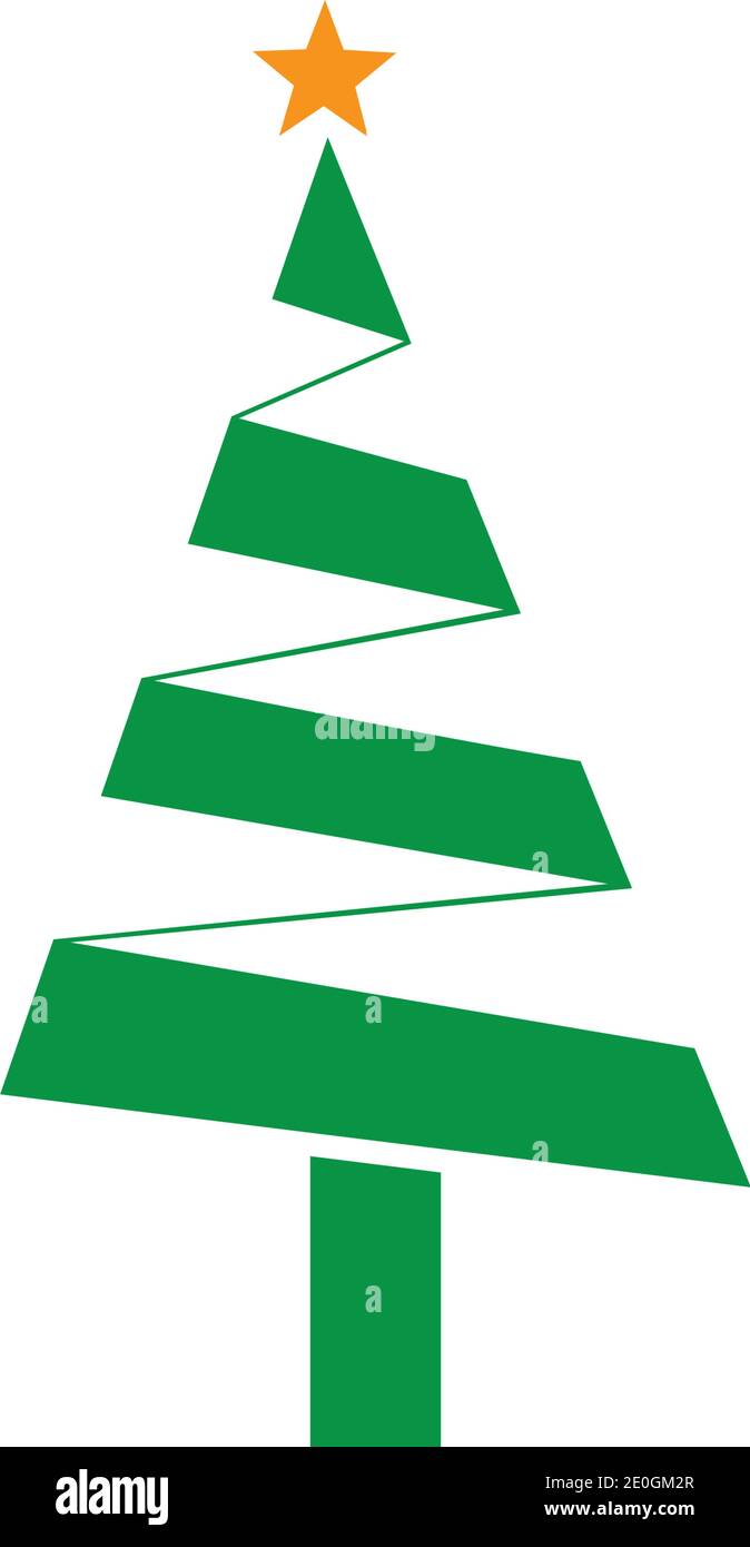 Christmas tree Vector Illustration Stock Vector Image & Art - Alamy