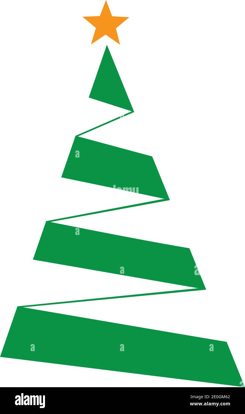 Christmas tree Vector Illustration Stock Vector Image & Art - Alamy