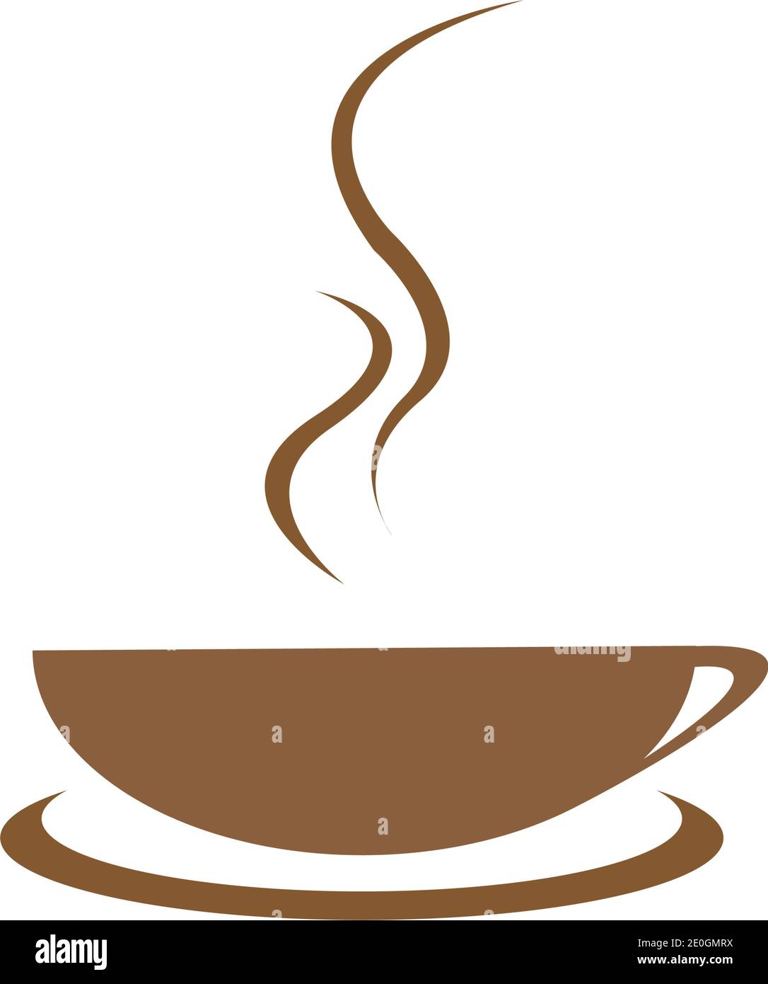 Coffee cup Logo Template vector icon design Stock Vector
