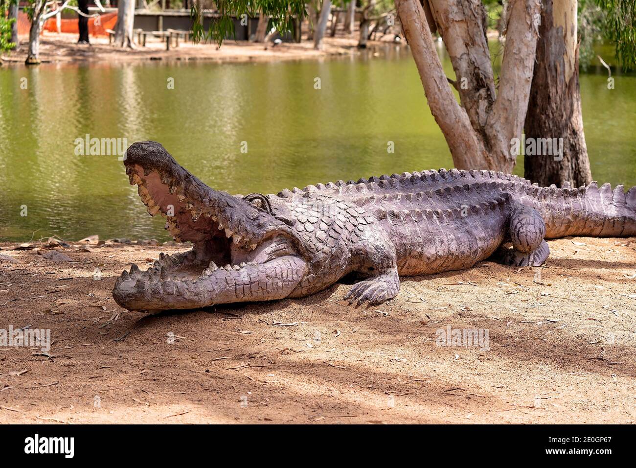 Townsville, Queensland, Australia December 2020 A replica of a