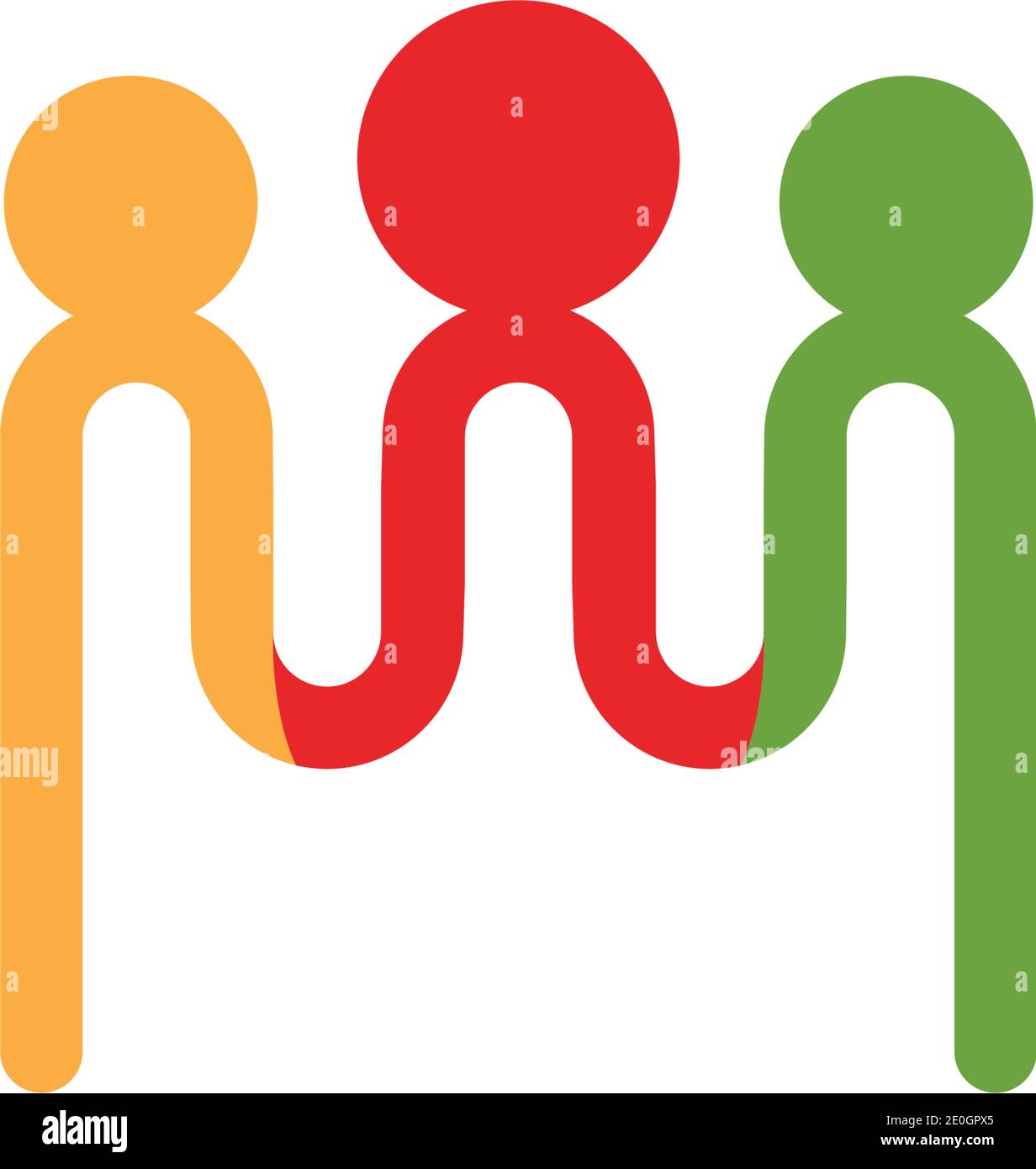 Community, network and social icon design template Stock Vector Image ...