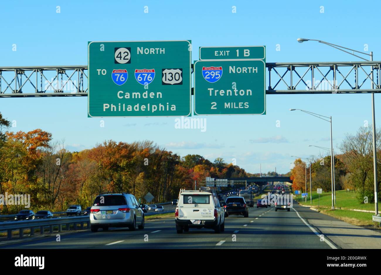 New Jersey Road Signs High Resolution Stock Photography And Images Alamy