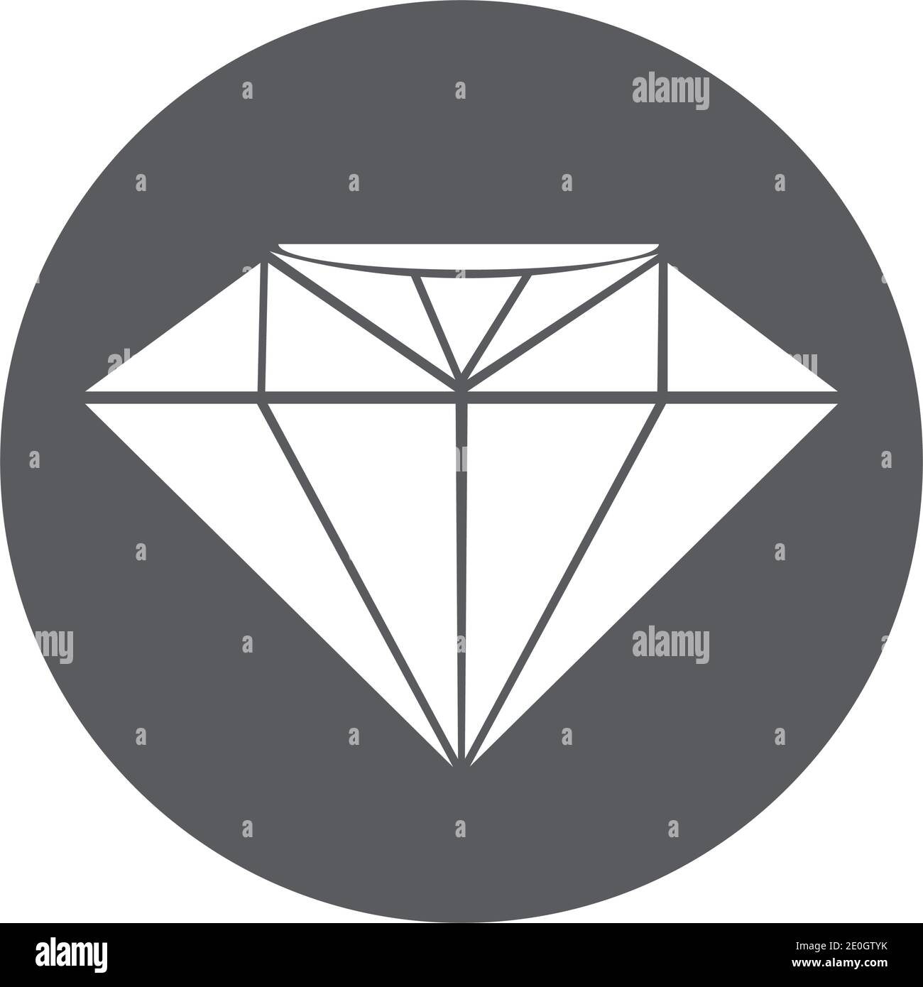 Diamond Logo Template vector icon illustration design Stock Vector