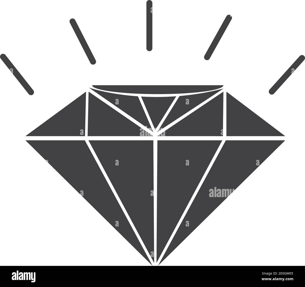 Diamond Logo Template vector icon illustration design Stock Vector ...