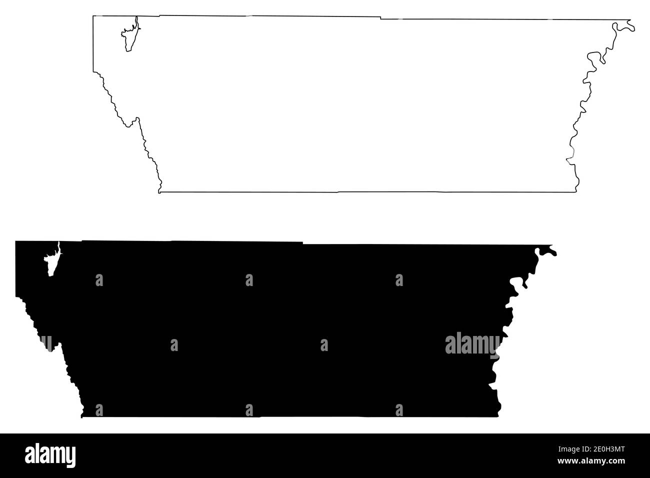 Map of price utah Stock Vector Images Alamy
