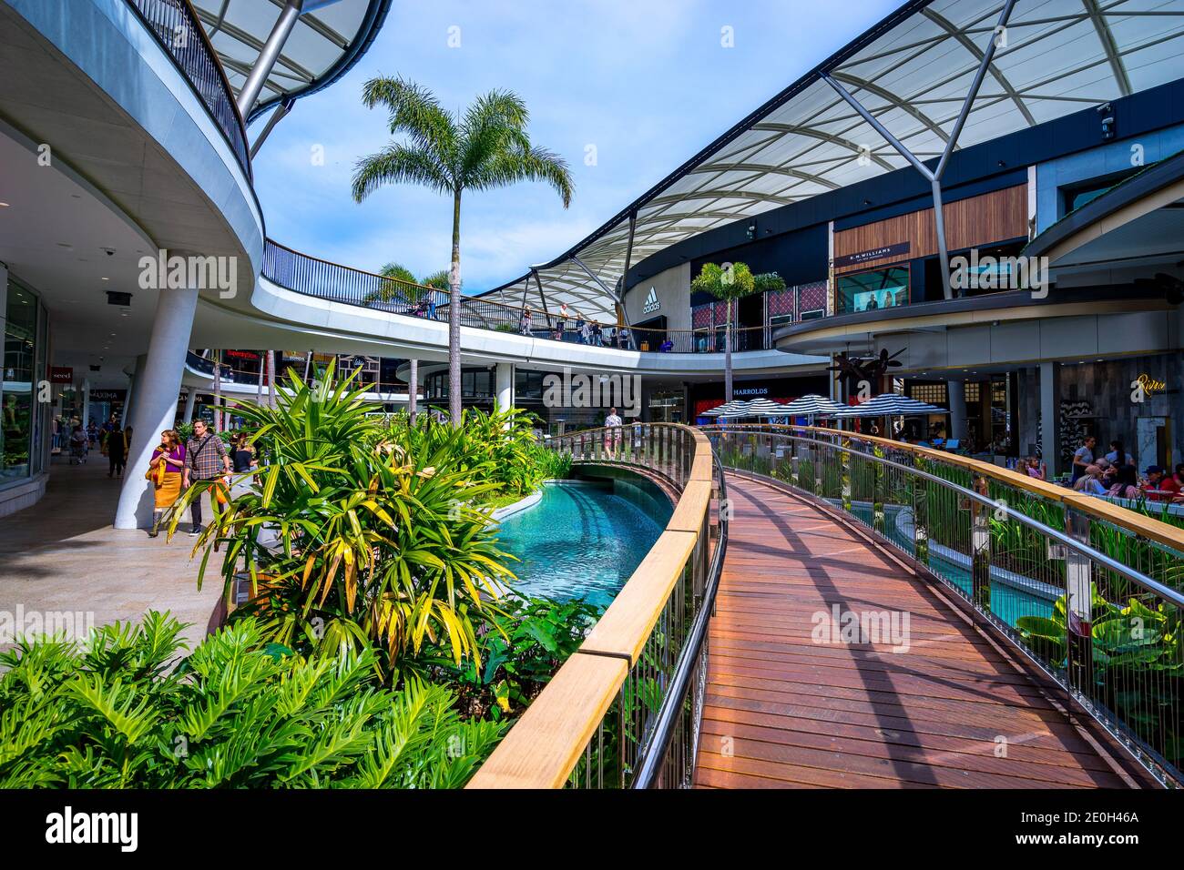 Pacific Fair Shopping Center Broadbeach Gold Coast Australia 