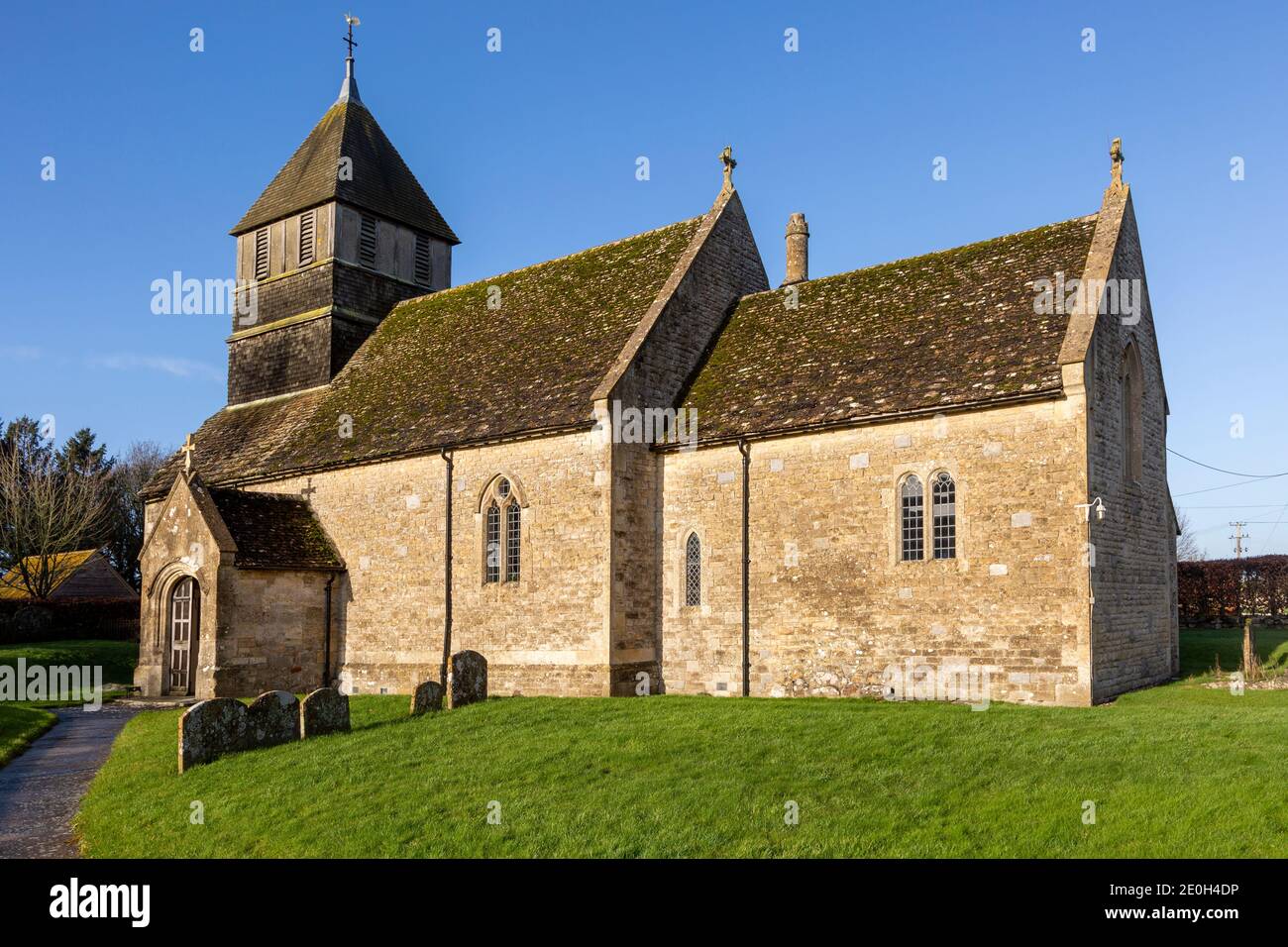 Church of St Mary Magdalene, Winterbourne Monkton, Wiltshire, England, UK Stock Photo
