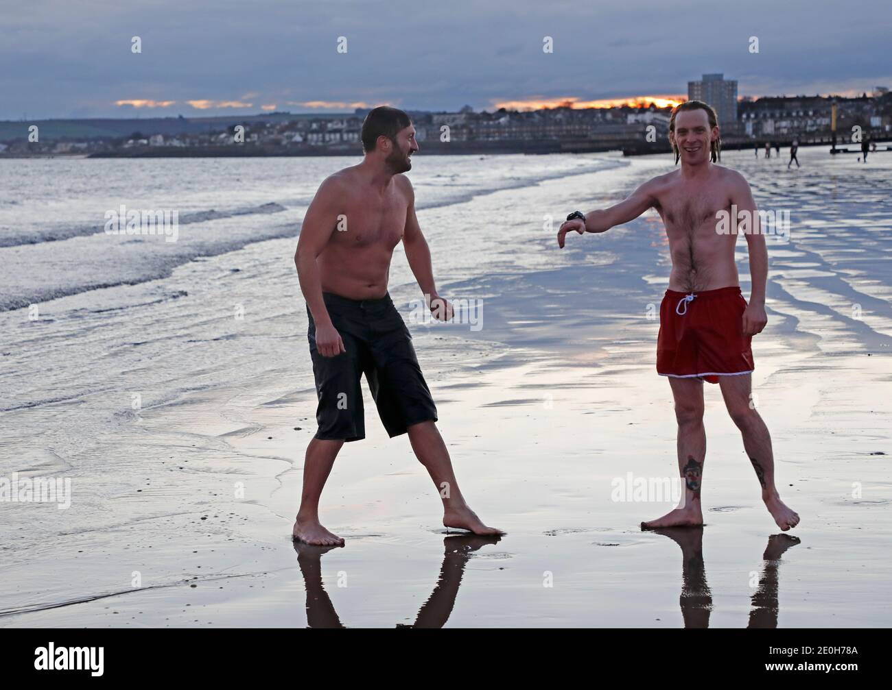 Portobello loony dook hires stock photography and images Alamy