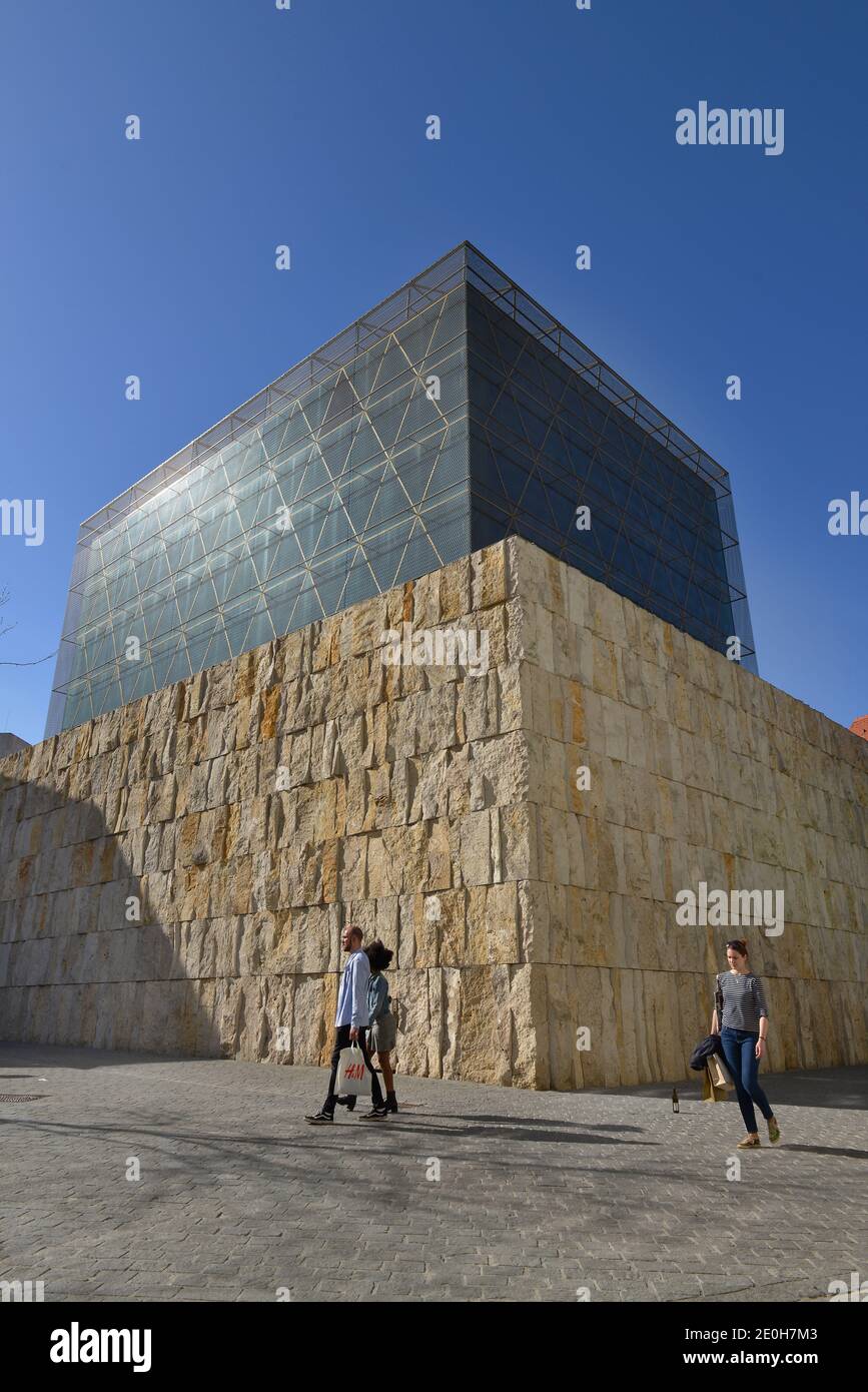 Hauptsynagoge Ohel Jakob, Juedisches Zentrum, Sankt-Jakobs-Platz, Muenchen, Bayern, Deutschland Stock Photo