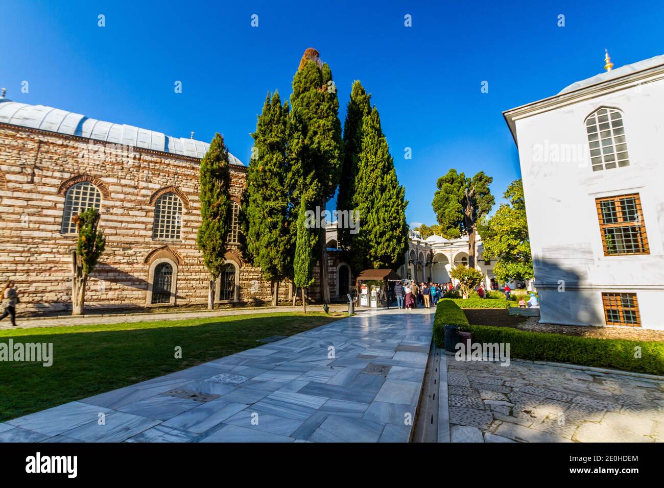 Istanbul, Turkey, Agalar Mosque at the Topkapi Palace Museum on October 31 2019 in Istanbul, Turkey Stock Photo