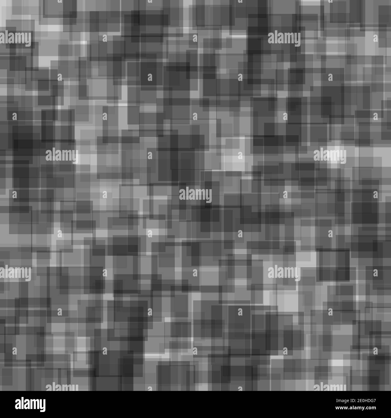 Abstract digital background with square texture. Black and white Vector ...