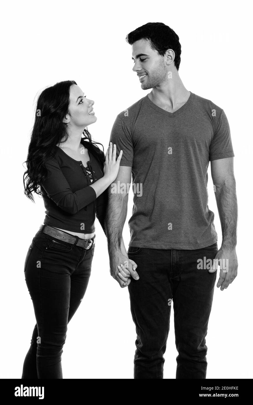 Couple holding each other hands hi-res stock photography and images - Alamy
