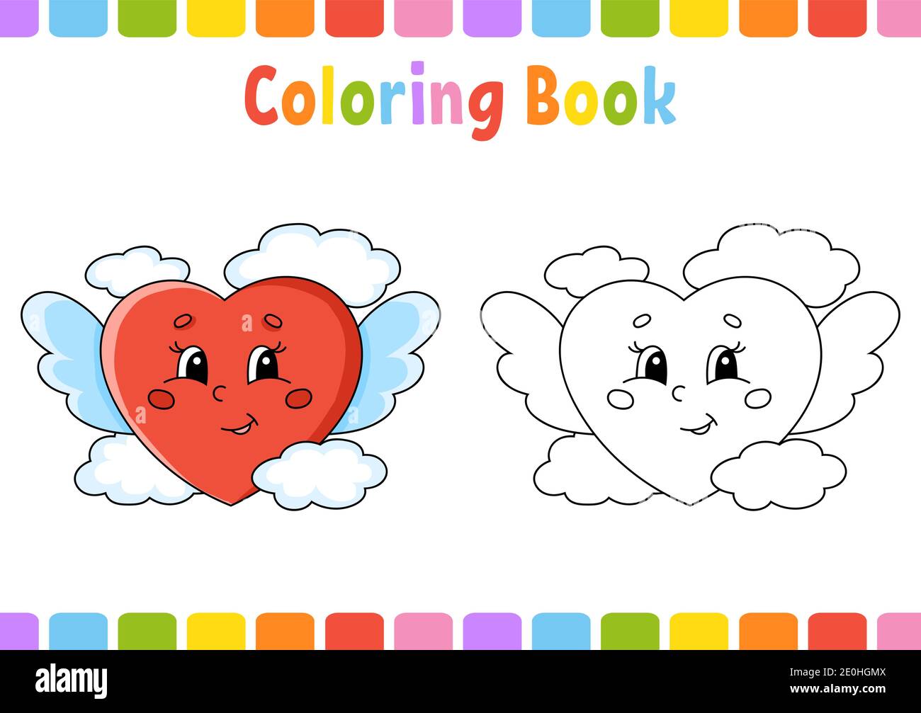 Coloring book for kids. Cartoon character. Vector illustration. Fantasy ...