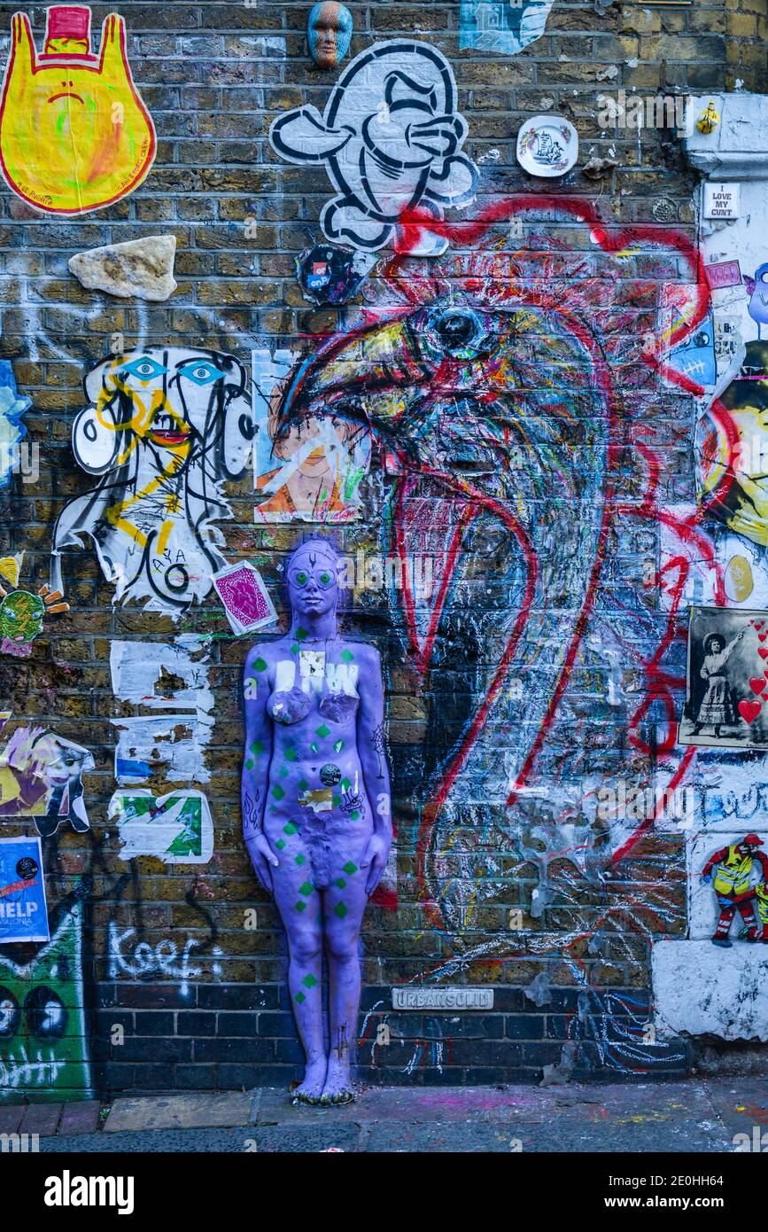 Englische graffiti hires stock photography and images Alamy