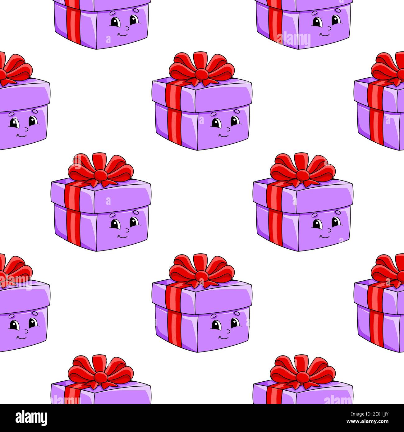 Color seamless pattern. Cartoon style. Bright design. For walpaper ...