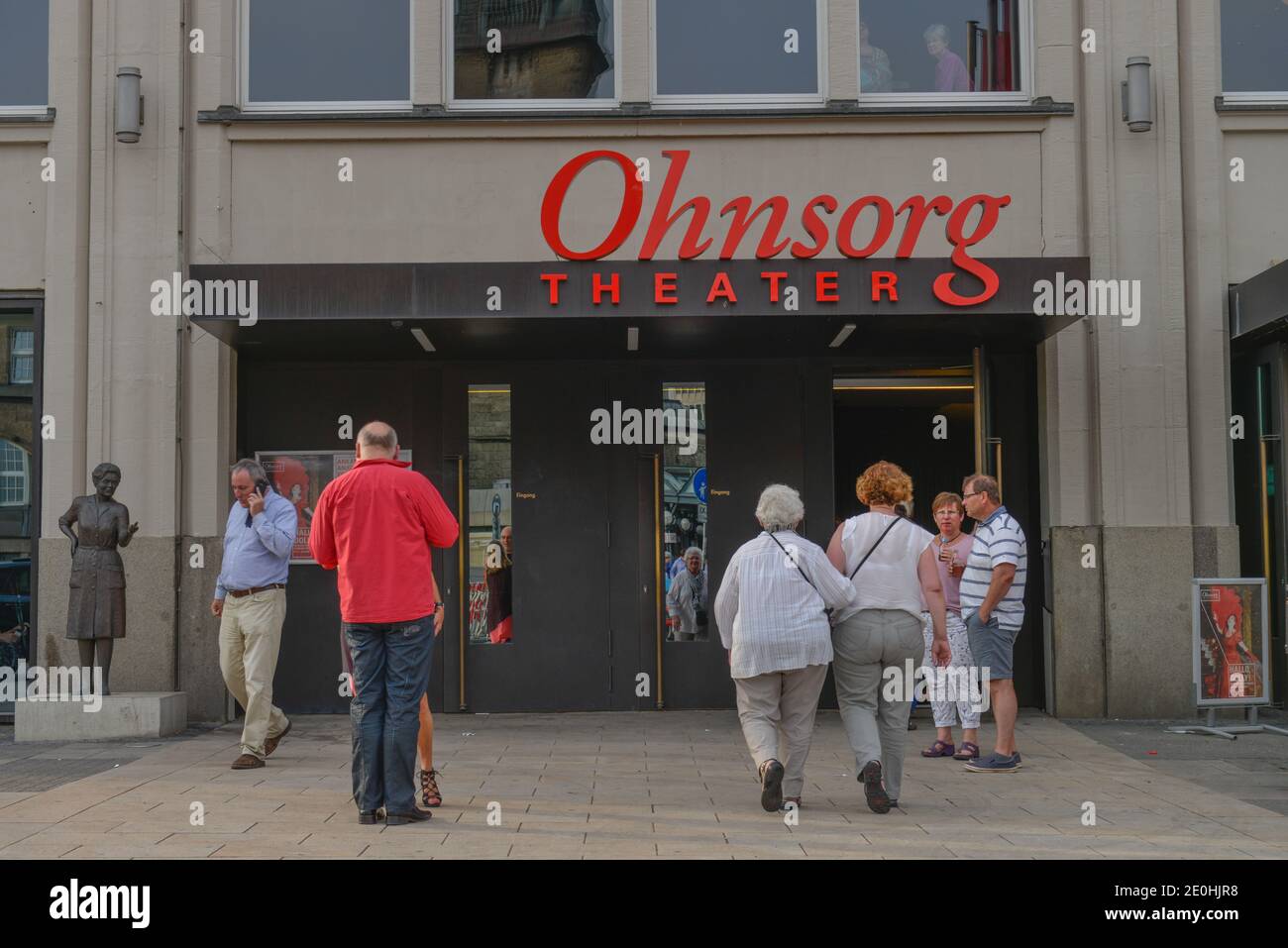 Ohnsorg Theater, Heidi Kabel Platz, Hamburg, Deutschland Stock Photo