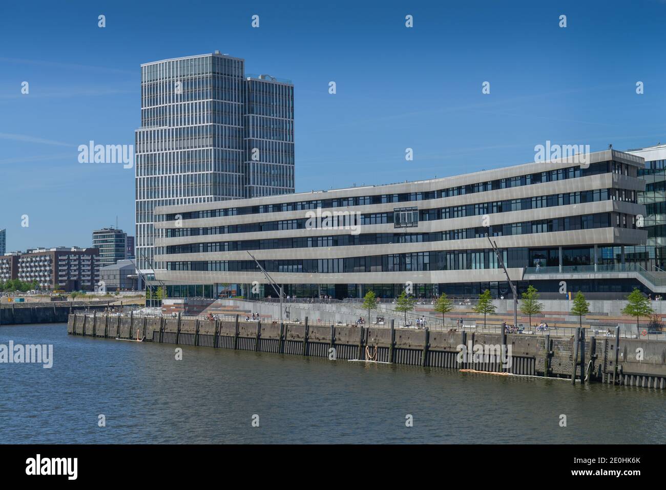 HafenCity Universitaet, Ueberseeallee, Hafencity, Hamburg, Deutschland ...