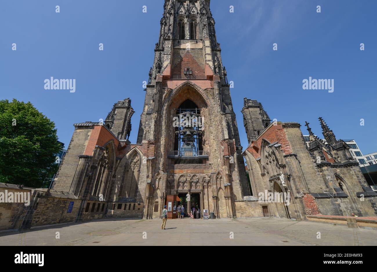 Ehemalige Hauptkirche St. Nikolai, Hopfenmarkt, WillyBrandtStrasse,