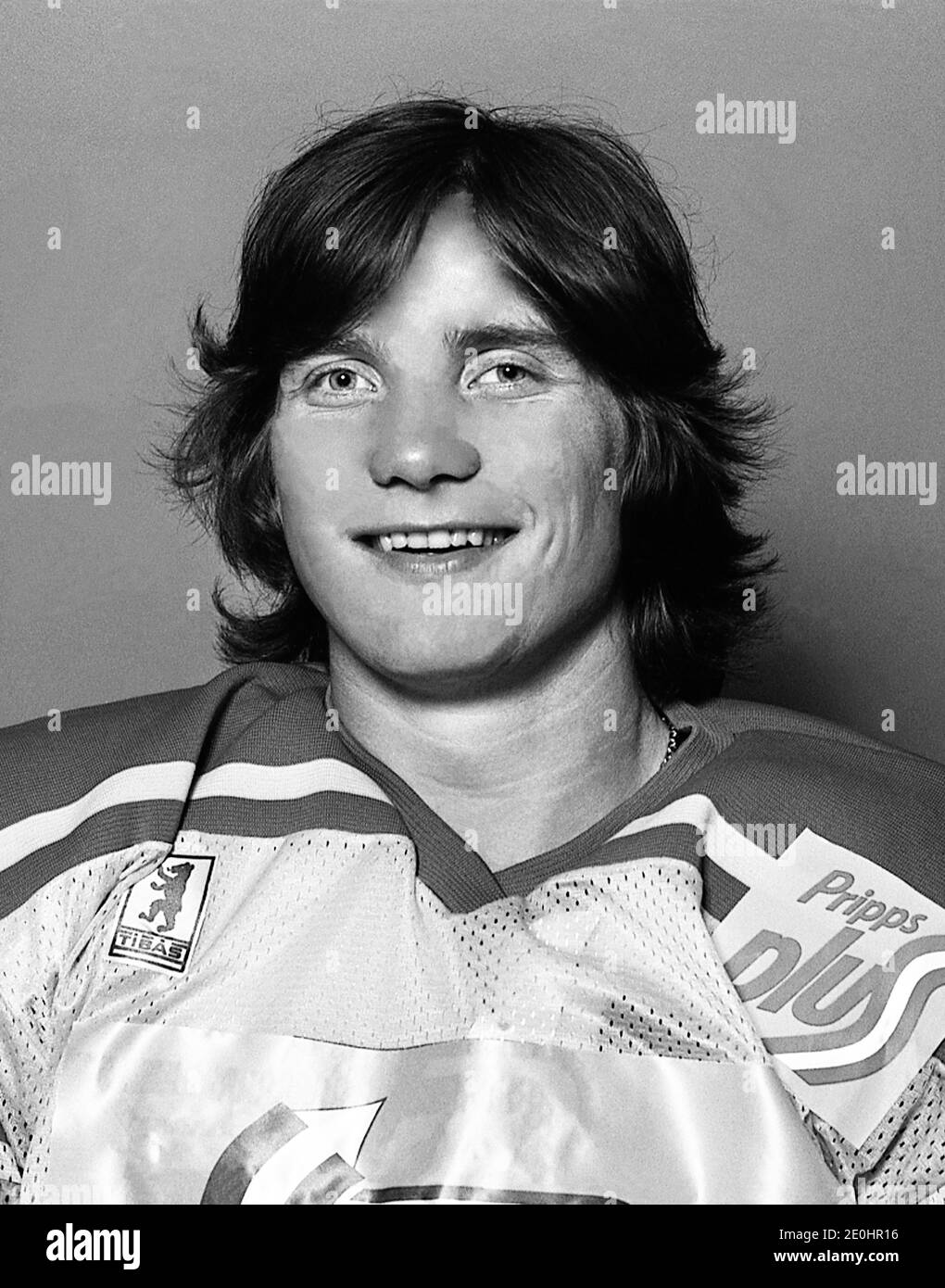 PELLE LINDBERGH goalkeeper Ice hockey Maine Mariners before Canada Cup