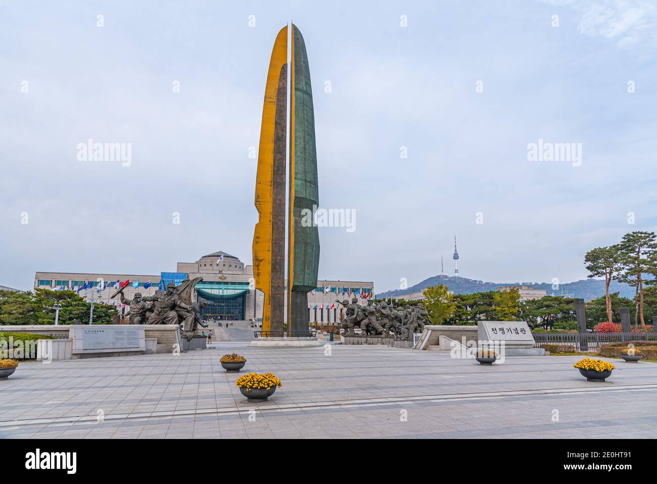 SEOUL, KOREA, NOVEMBER 10, 2019: War Memorial of Korea in Seoul, Republic of Korea Stock Photo