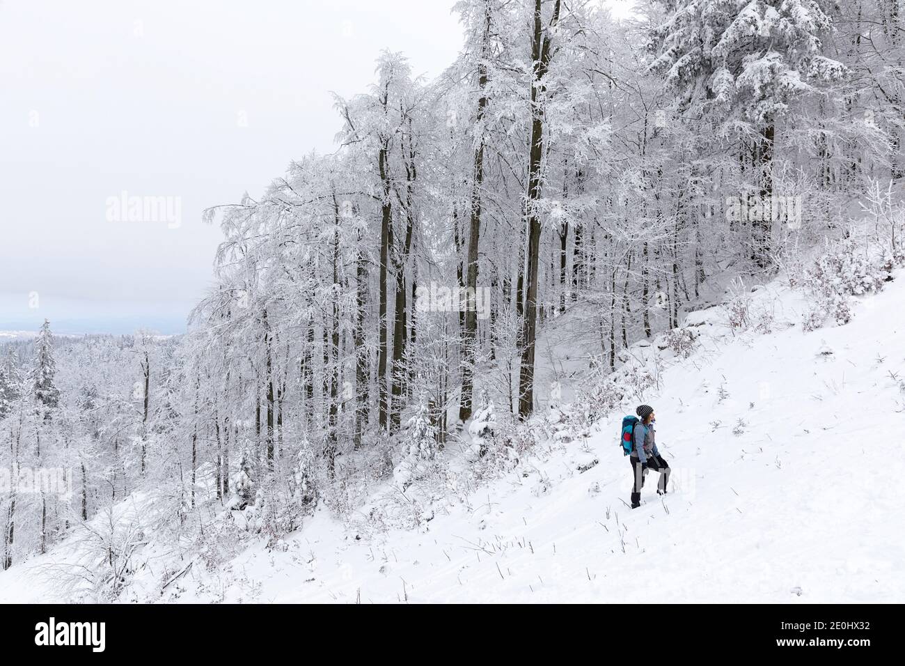 Steep uphill walking hi-res stock photography and images - Alamy