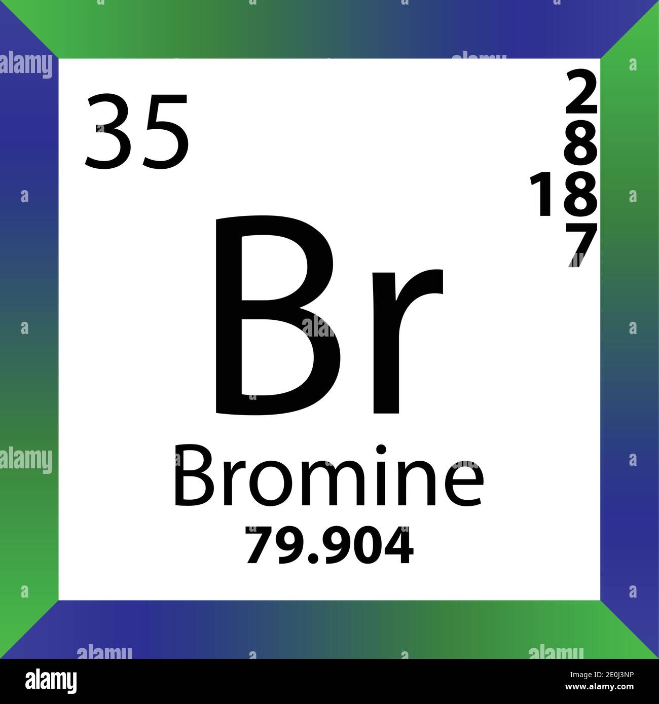 Bromine symbol hi-res stock photography and images Alamy