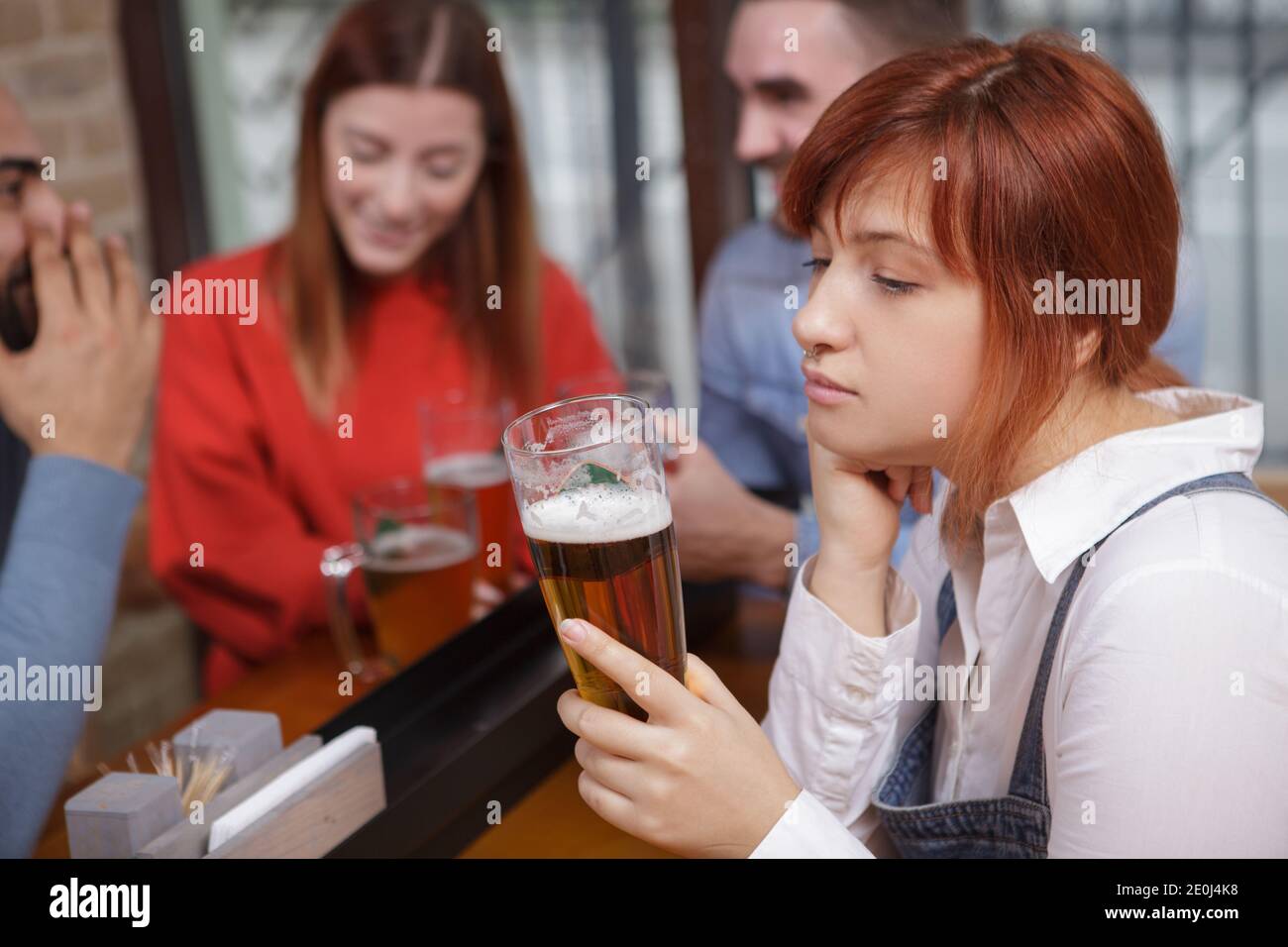 Woman flirting bar drunk hires stock photography and images Alamy