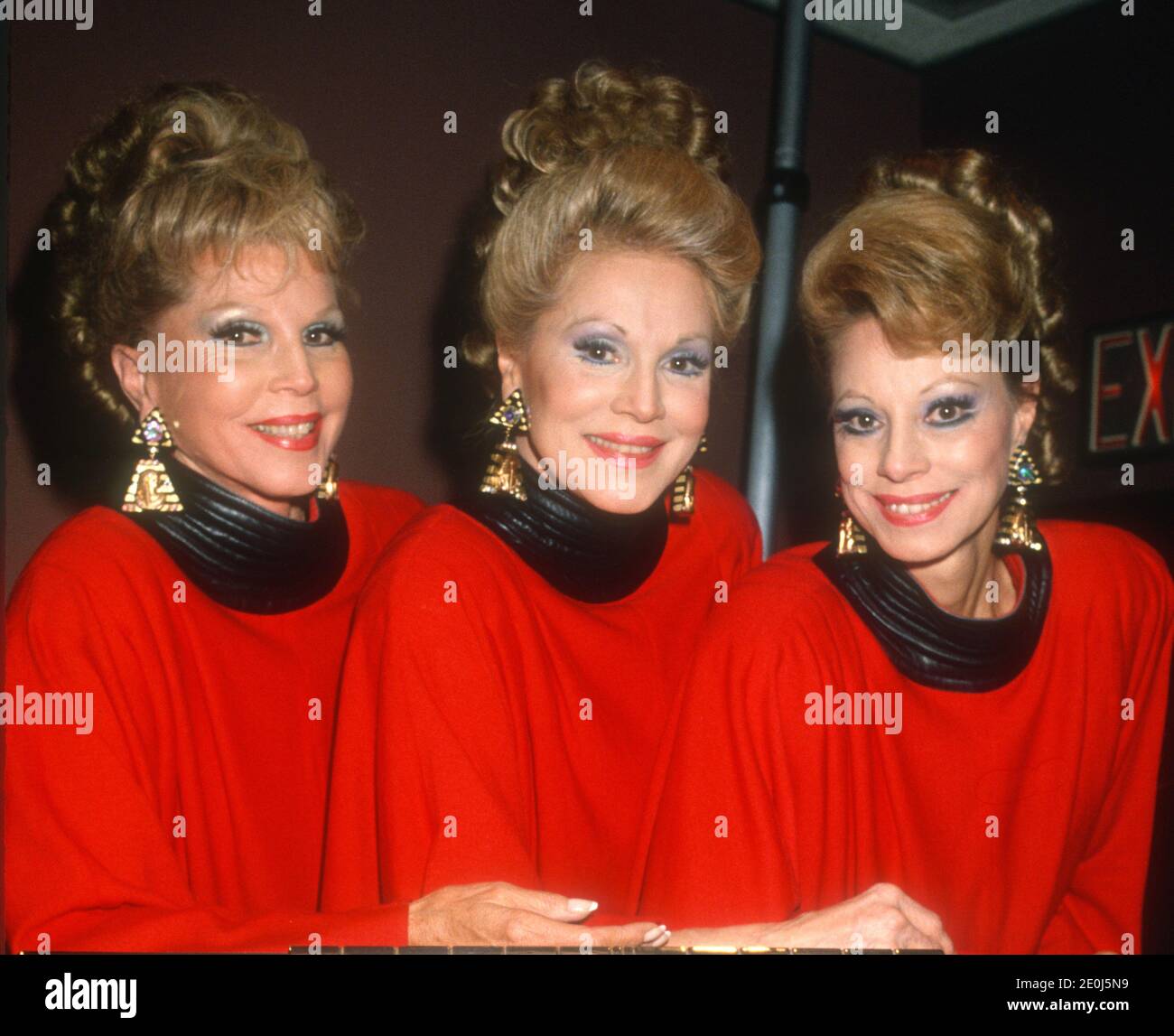 Maguire Sisters 1980s Photo By Michael Ferguson/PHOTOlink/MediaPunch Stock Photo