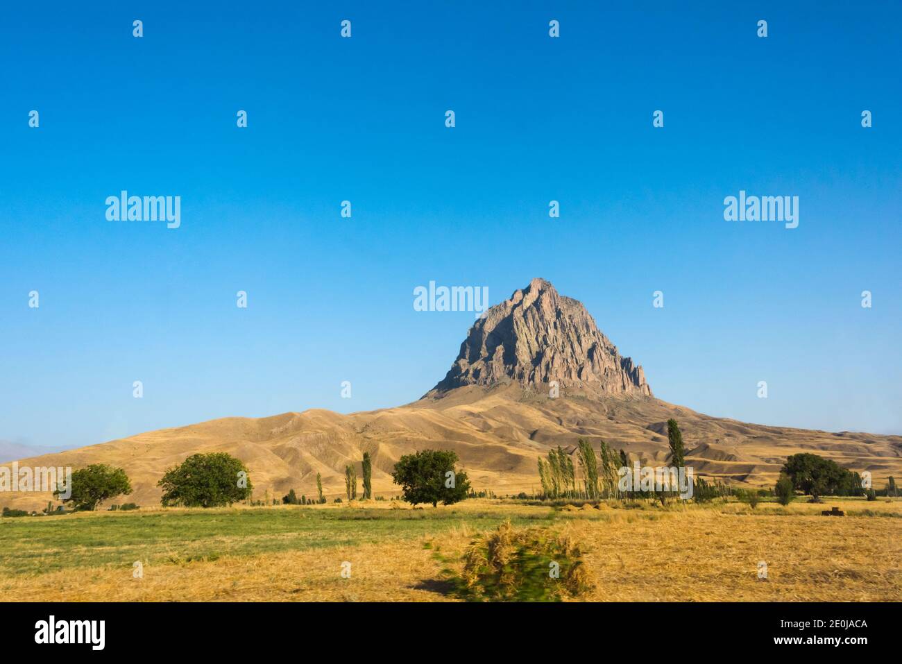 Alinja Mountain, Nakhchivan Autonomous Republic, an exclave of Azerbaijan Stock Photo