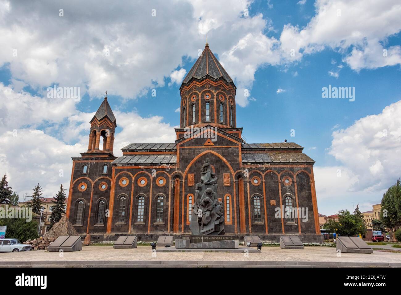 Church of the Holy Savior in Vartanants Square, Gyumri, Shirak Province, Armenia Stock Photo