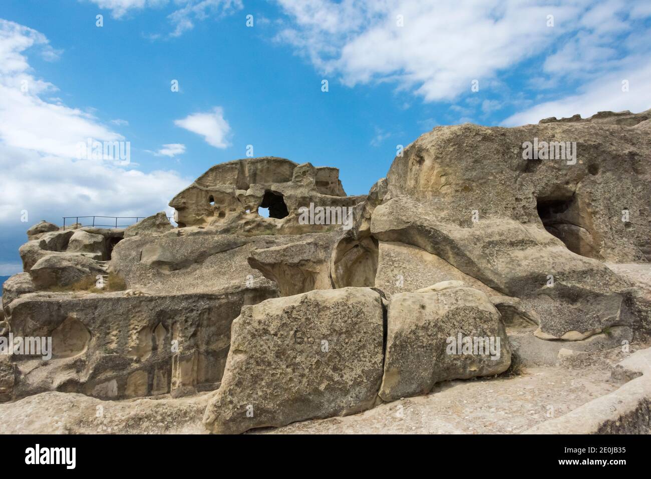 Uplistsikhe cave complex, monument of rock architecture, Gori,
