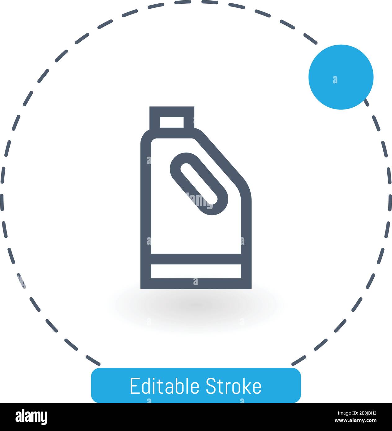 bleach vector icon editable stroke outline icons for web and mobile ...