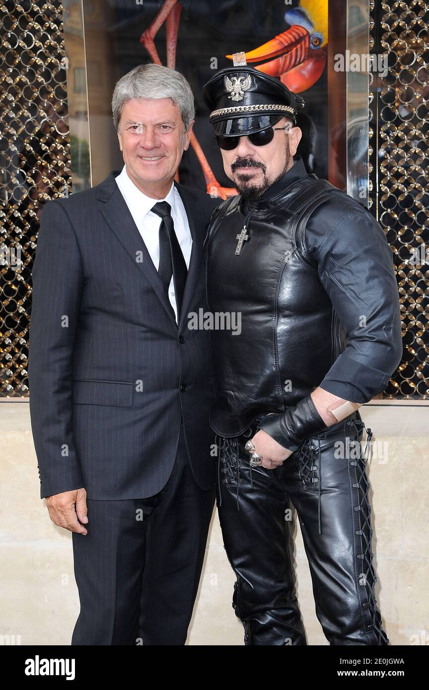 Peter Marino and Yves Carcelle attending the Louis Vuitton new boutique  opening at Place Vendome in Paris, France on July 3, 2012. Photo by Nicolas  Briquet/ABACAPRESS.COM Stock Photo - Alamy