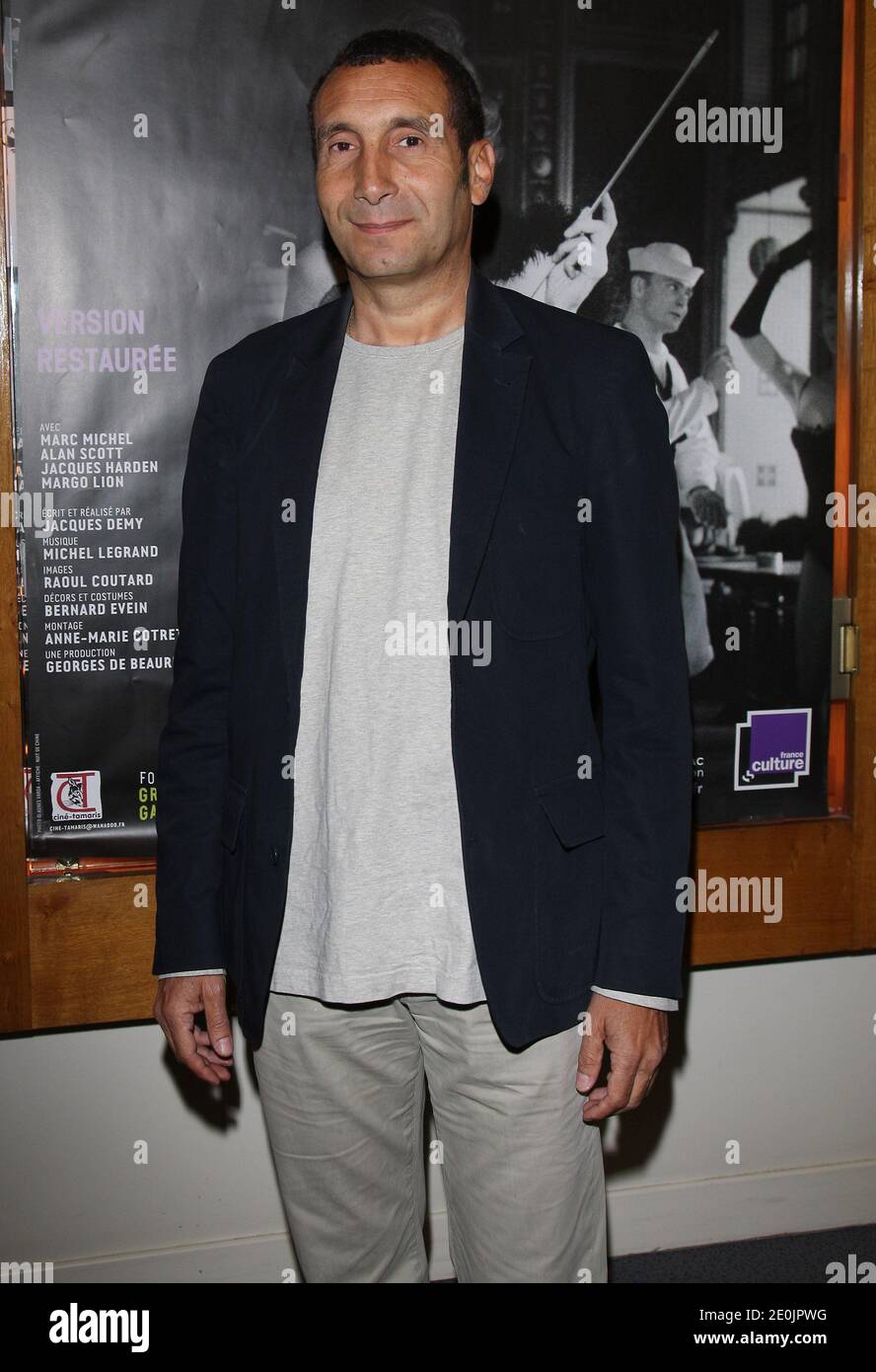Zinedine Soualem attending the premiere of 'Lola' held at the Cinema L'Arlequin in Paris, France on July 10, 2012. Photo by Marco Vitchi/ABACAPRESS.COM Stock Photo