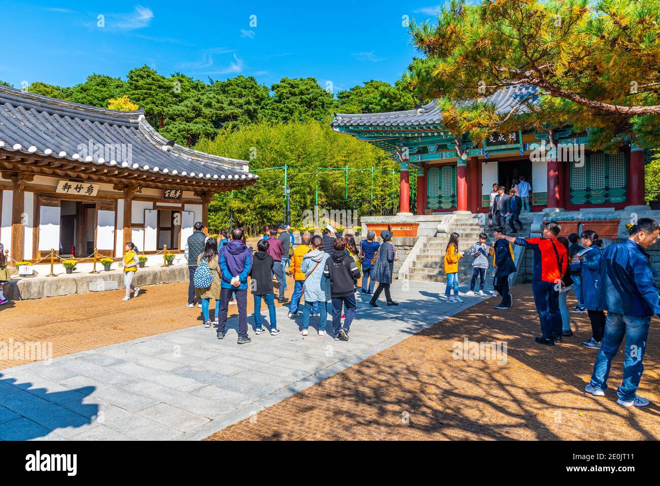 GANGNEUNG, KOREA, OCTOBER 26, 2019: Ojukheon House at Gangneung, Republic of Korea Stock Photo
