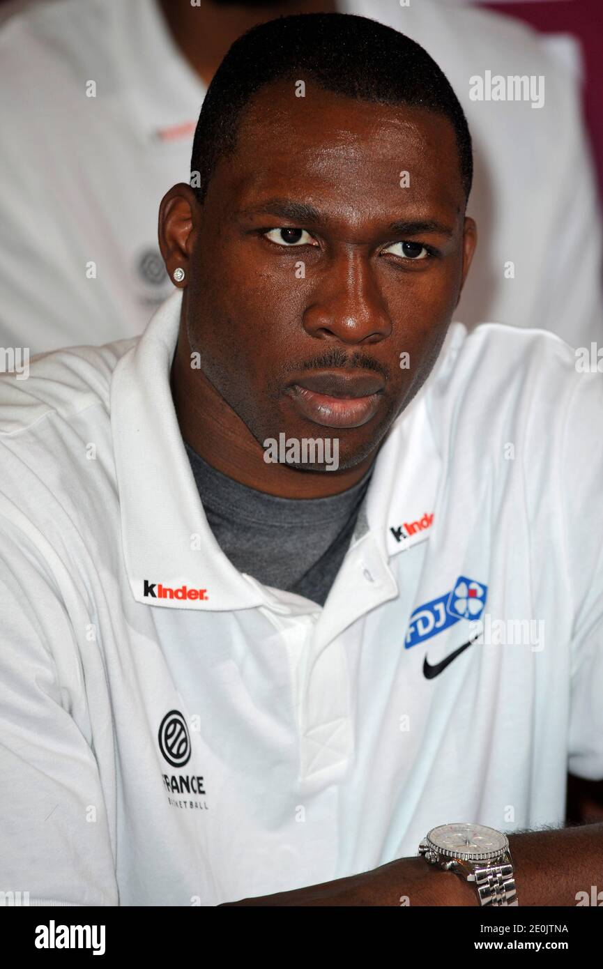 Florent Pietrus, member of the french national team of basketball