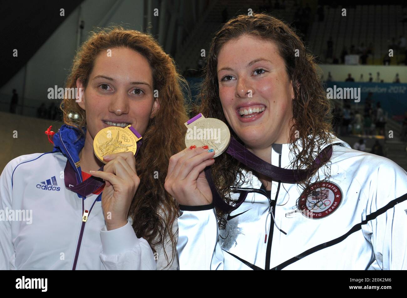France s Camille Muffat Receiving The Gold Medal In The 400 Meters france-s-camille-muffat-receiving-the-gold-medal-in-the-400-meters