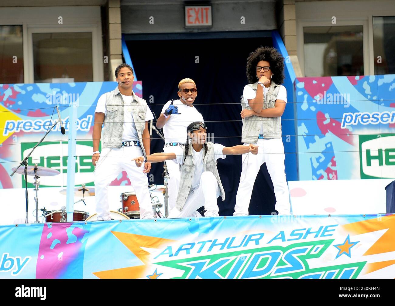 Mindless Behavior attends the Arthur Ashe Kids Day at USTA Billie Jean King National Tennis Center on August 25, 2012 in New York City, NYC, USA. Photo by Brad Barket/ABACAPRESS.COM Stock Photo