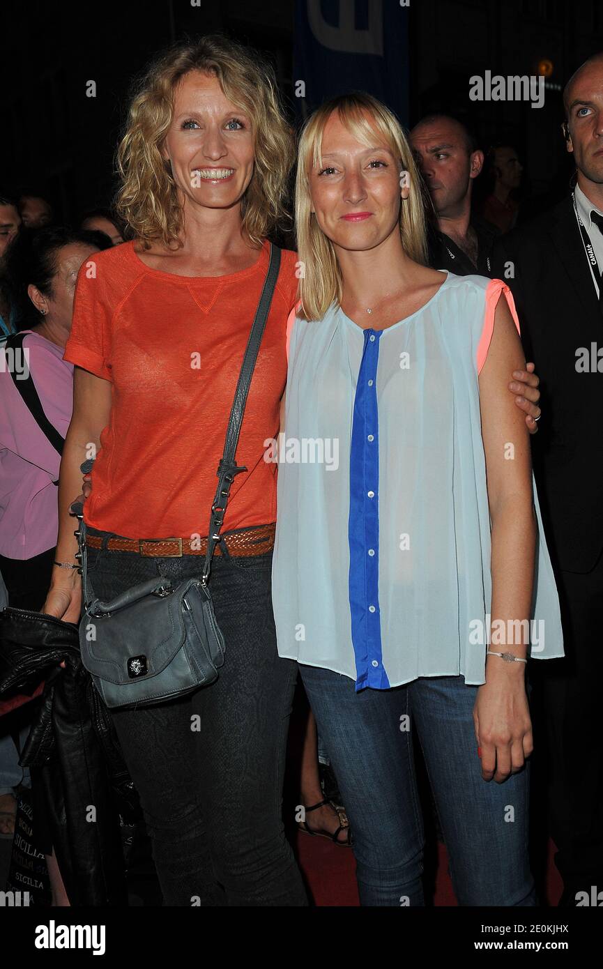Alexandra Lamy And Her Sister Audrey Lamy Attend The Premiere Of Pauline Detective During The 5th