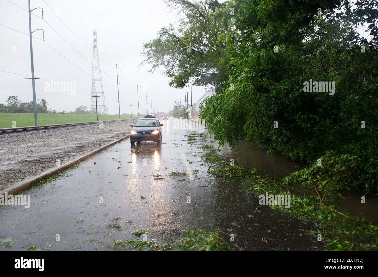Hurricane isaac new orleans hi-res stock photography and images - Alamy
