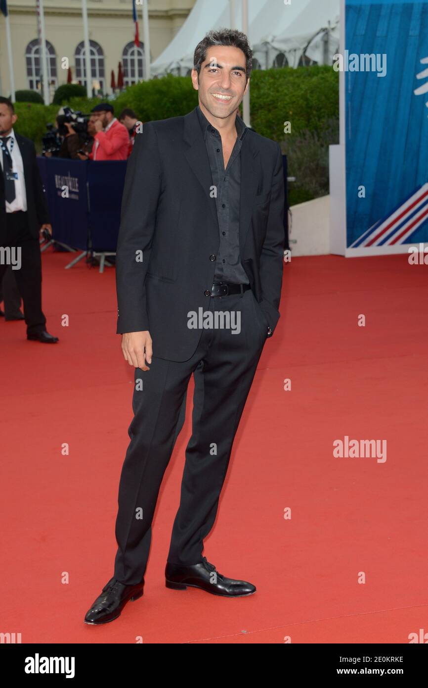 Ary Abittan attending the screening of 'The Bourne Legacy' during the 38th Deauville American Film Festival in Deauville, France on September 1, 2012. Photo by Nicolas Briquet /ABACAPRESS.COM Stock Photo
