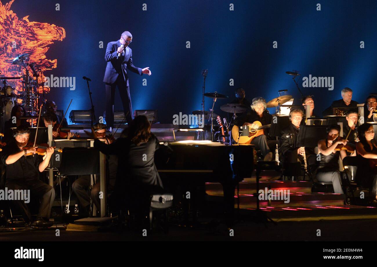 Michael George Opera George Michael performs live on the stage of the Opera Garnier as part ...