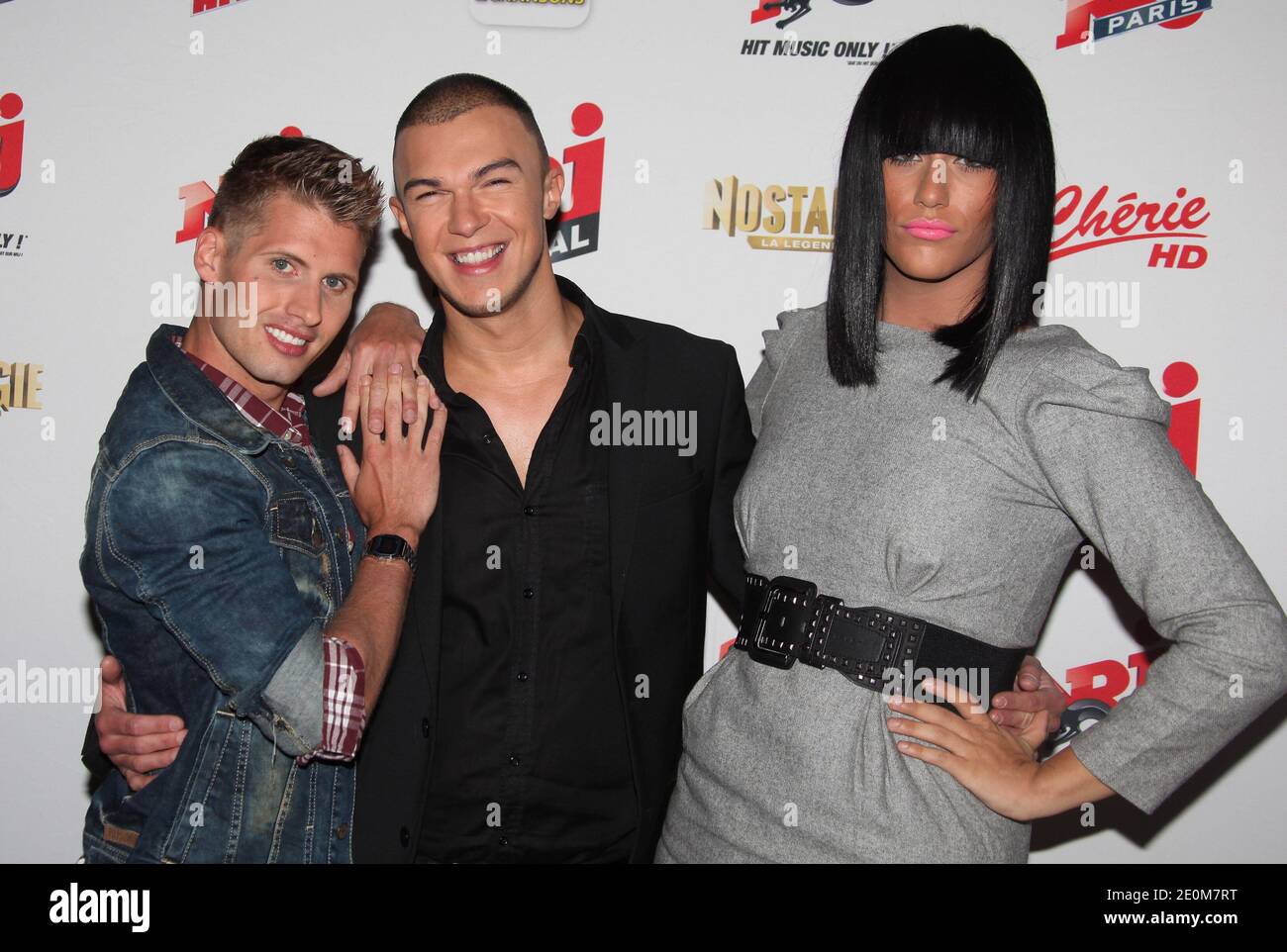 Thomas Vitiello Et Benoît Dubois Benoit Dubois and Thomas Vitello attending the 'NRJ' press conference in  Paris, France on September 12, 2012. Photo by Denis  Guignebourg/ABACAPRESS.COM Stock Photo - Alamy