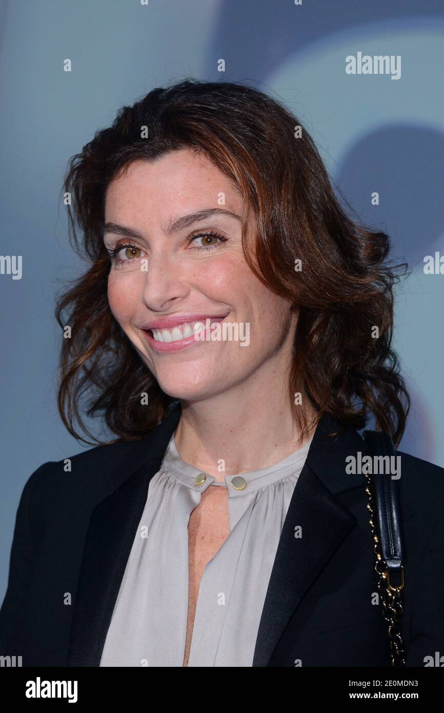 Daphne Roulier attending the press conference of D8 and D17 Group Canal ...