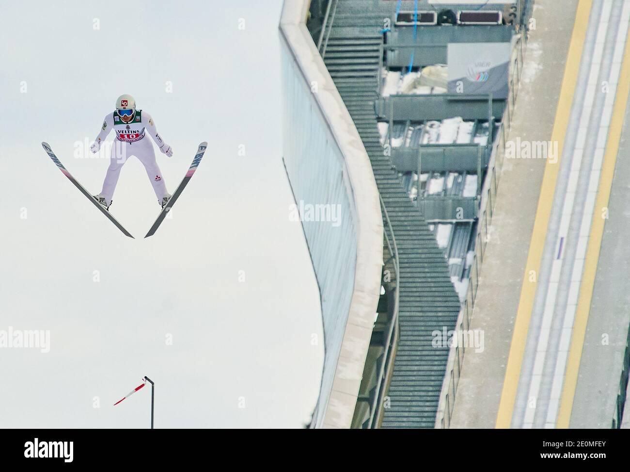 Johann Andre FORFANG, NOR  in action at the Four Hills Tournament Ski Jumping at Olympic Stadium, Grosse Olympiaschanze in Garmisch-Partenkirchen, Bavaria, Germany, January 01, 2021.  © Peter Schatz / Alamy Live News Stock Photo