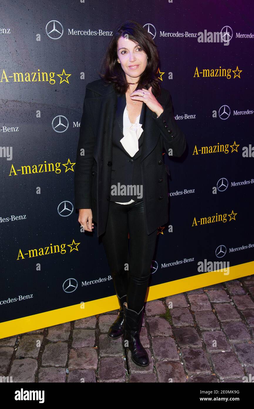Zabou Breitman attending the launch of the new Mercedes Classe A held at the 'Point Ephemere' in Paris, France on September 26, 2012. Photo by Nicolas Genin/ABACAPRESS.COM Stock Photo