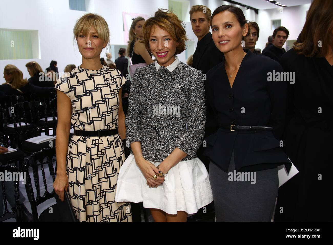 Virginie Ledoyen attending Christian Dior Spring-Summer 2013 Ready-To-Wear  collection show at Hotel National des Invalides in Paris, France, on  September 28, 2012. Photo by Frederic Nebinger/ABACAPRESS.COM Stock Photo -  Alamy