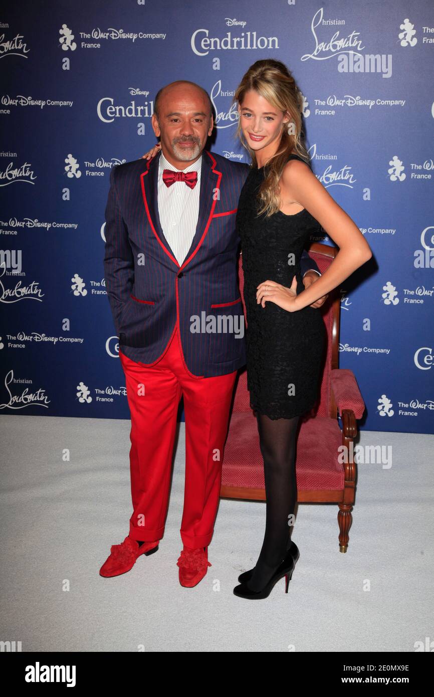 Christian Louboutin and Claire Lang attending 'Cendrillon' Party at Cinema  Rex in Paris, France on September 25, 2012. Photo by ABACAPRESS.COM Stock  Photo - Alamy