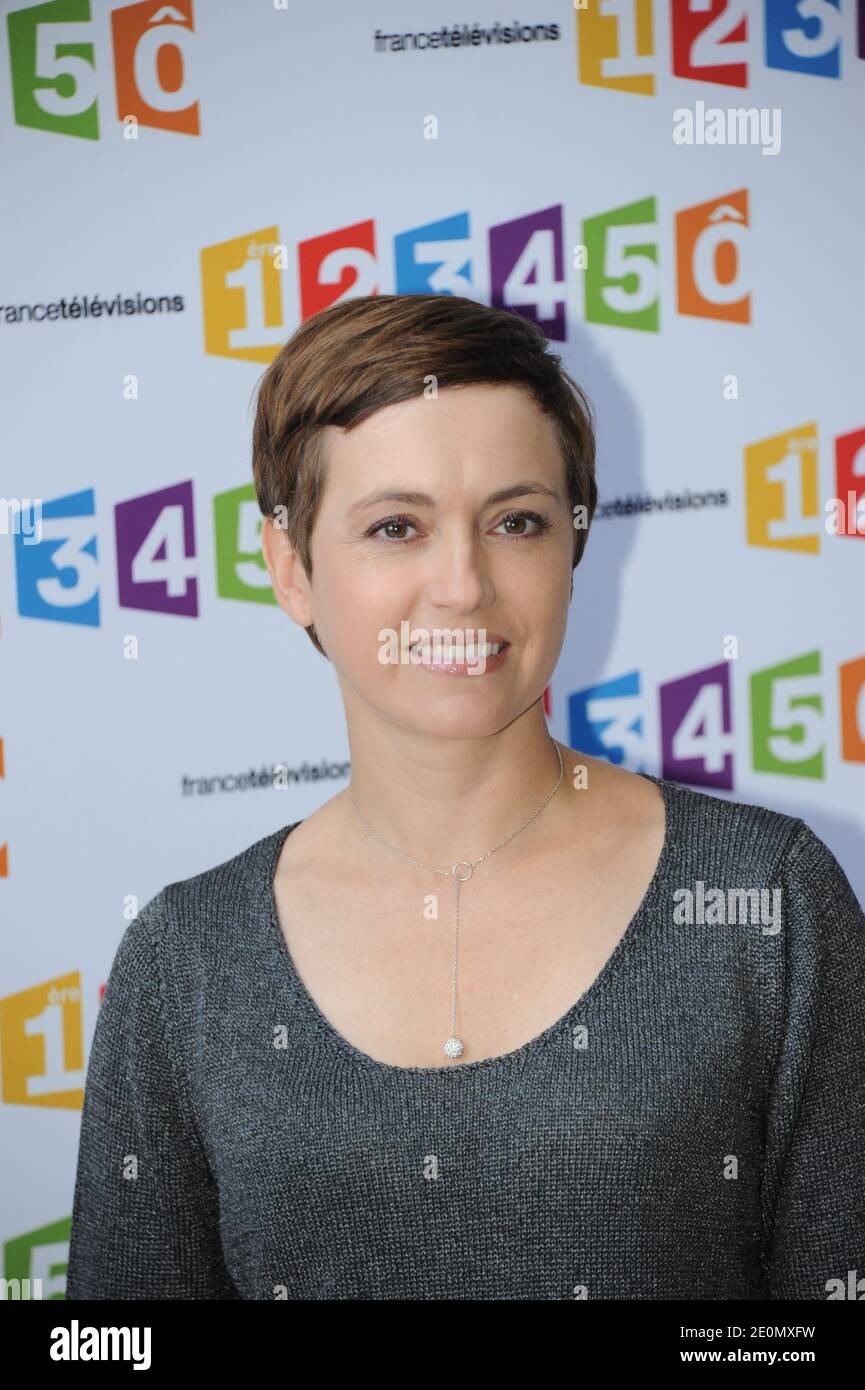 Sophie Jovillard at the Press Conference of France Television held in Paris, France, on August 28, 2012. Photo by Laurene Favier/ABACAPRESS.COM Stock Photo